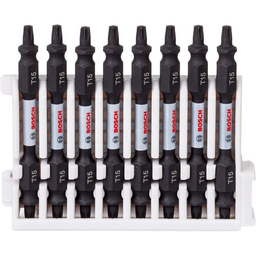 Bosch Impact Control 8-delni set dvostranih kovanih bitova T15 dužine 65mm (2608522342) Cene