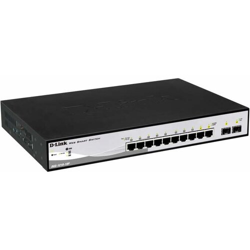 D-link Mrežno stikalo DGS-1210-10P, 10-portno, PoE, Smart Slike