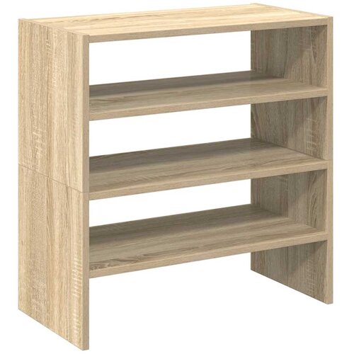 Maison Chic Regal za čevlje - Polica za čevlje 2 kosa zložljiva son. hrast 60x30x30,5 cm, (21777488) Slike