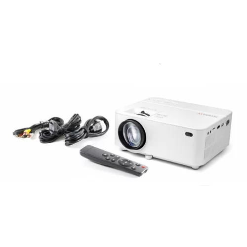 Technaxx TX-113 podatkovni projektor Projektor s standardno projkcijo 1800 ANSI lumnov 800x480 Bela