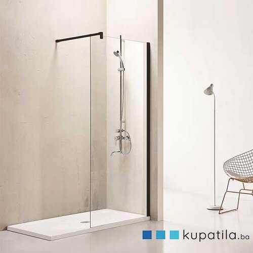 Tuš kabina ,,Walk In&rdquo; Crna 700&times;2000 Eckle Cijene