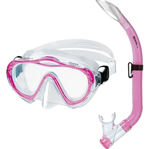 Mares Combo Sharky Clear/Pink White