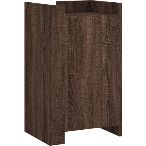 Maison Chic Komoda - Predalnik rjav hrast 45x35x75 cm inženirski les, (21717907) Slike