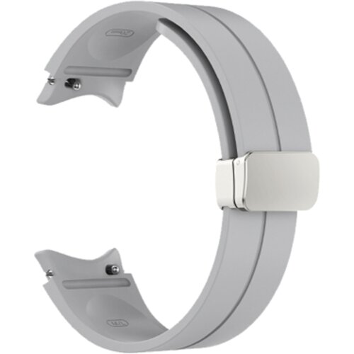 Chameleon Silikonski pašček za uro, 20mm, clip siva Cene