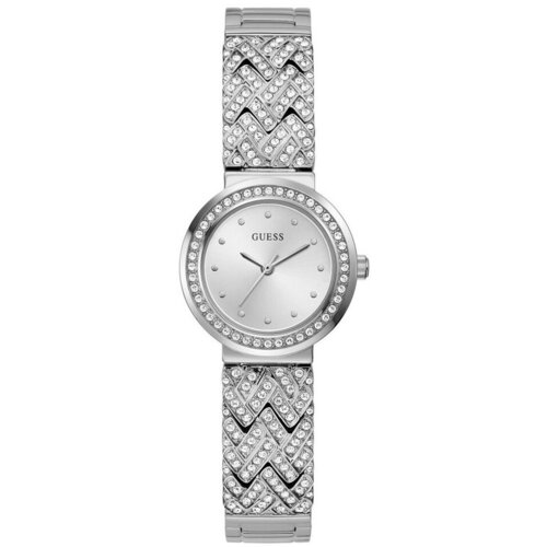 Guess Analogne ure gw0476l1 Srebrna Cene