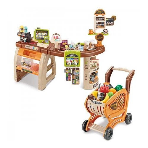 Ittl supermarket veliki set sa kolicima na baterije ( 451162 ) Slike