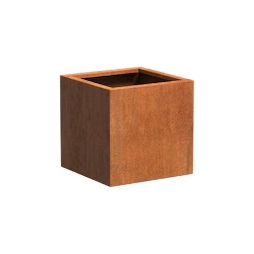 ADEZZ Korito za rastline Carrez iz jekla Corten - kvadratno - 60 x 60 x 60 cm Cene