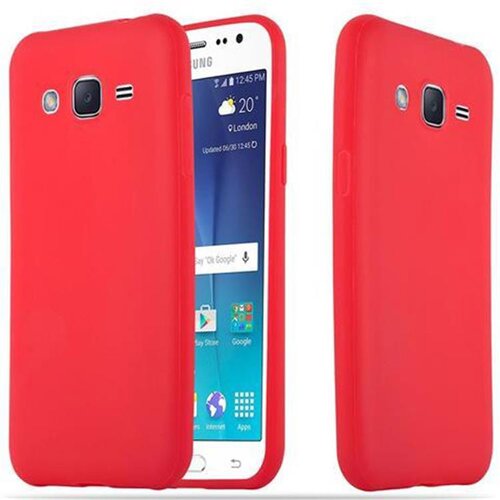 Cadorabo Case, združljiv s Samsungom v Candy Red - Za&scaron;čitni pokrov iz fleksibilnega silikona TPU, (20572555) Cene