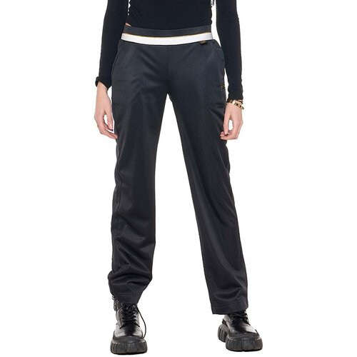 Leone 1947 Spodnji deli trenirke Woman Sweatpants Authentic Gold Črna Cene