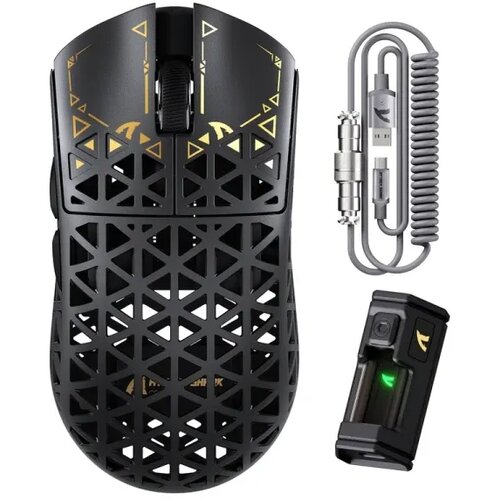  bežični gaming mi&amp;scaron; R5Ultra PAW3950MAX/Carbon Fiber/Superlight/8KHz/Omron switches/black Slike