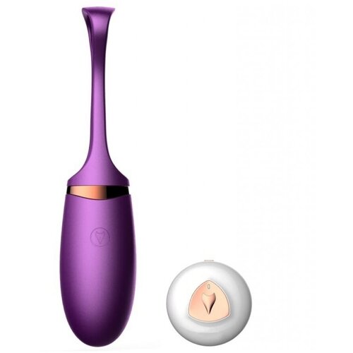  Vibro jaje, USB, 10 funkcija, Silikonsko, Ljubičasto Slike