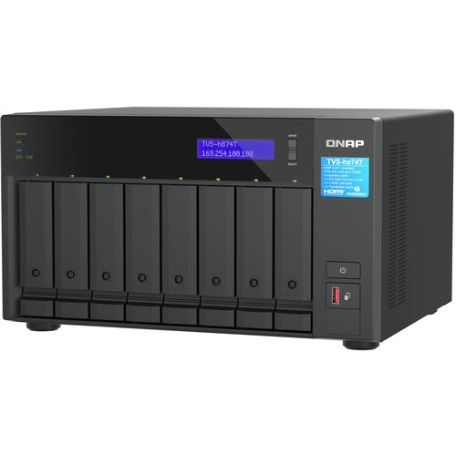 Qnap NAS strežnik za 8 diskov, 32GB ram, ",5GB mreža, 2x TB4, (21378680) Cene