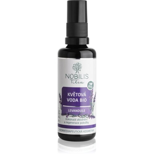 Nobilis Tilia Floral Water BIO Levandule voda za obraz s pomirjajočim učinkom 50 ml Cene
