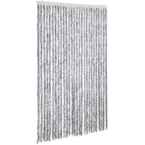 vidaXL Zavesa proti mrčesu bela in siva 118x220 cm &scaron;enilja, (21050342) Cene