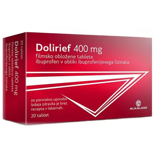  Dolirief 400 mg, filmsko obložene tablete