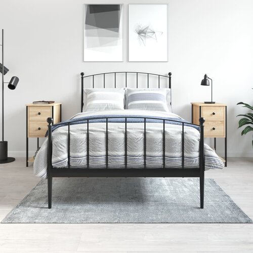 vidaXL Nočna omarica 2 kosa sonoma hrast 32x42x70 cm inženirski les Cene