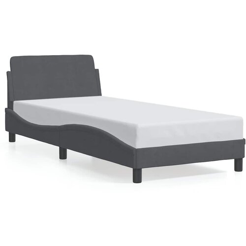  Okvir za krevet Dover tamnosivi 80x200 cm bar&amp;scaron;unasti Slike