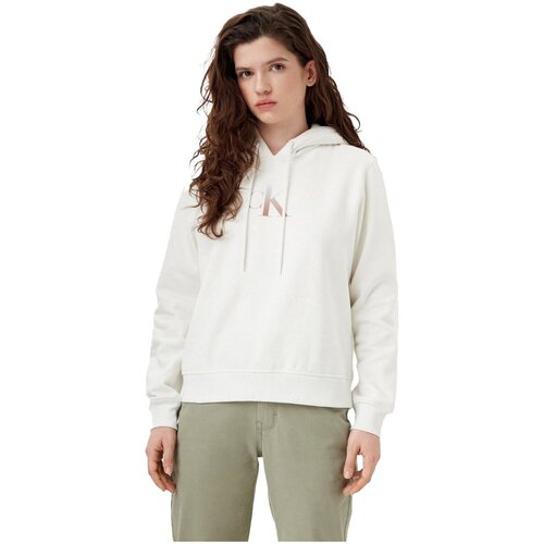 Calvin Klein Jeans Puloverji J20J224721 Bela Cene