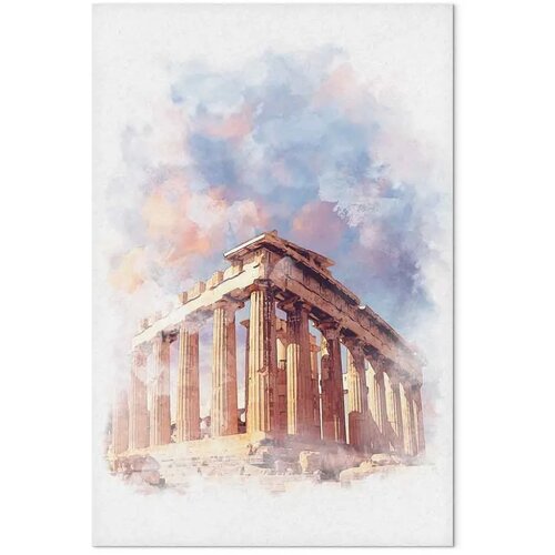  Slika - Painted Parthenon (1 Part) Vertical 20x30 Akustična Cijene