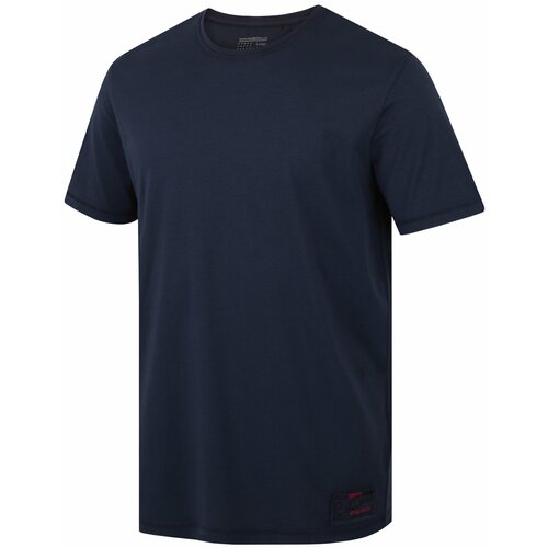 Husky Men's cotton T-shirt Tee Base M dark blue Cene