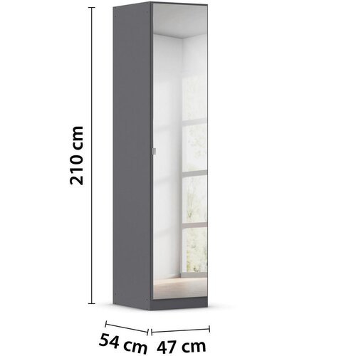 Home24 OMARA S KLASIČNIMI VRATI, siva Slike