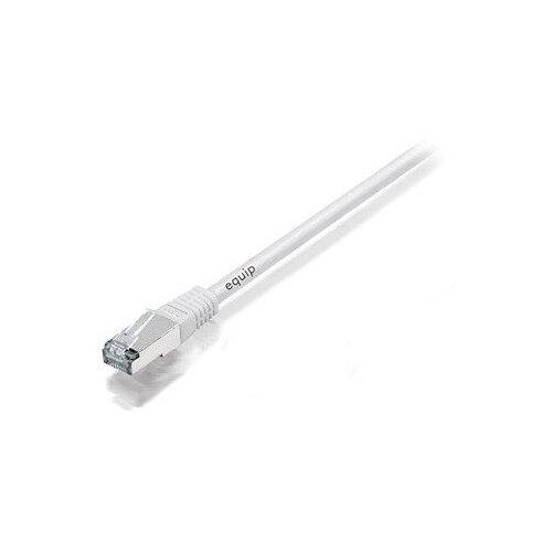 Equip 605518 RJ45 omrežni kabel\, Patch kabel CAT 6 S/FTP 15.00 m bela pozlačeni konektorji 1 kos, (20421559) Slike