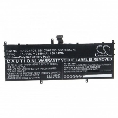 VHBW Baterija za Lenovo Yoga C640 13, 7550 mAh Slike