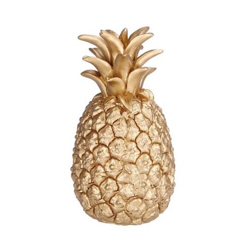 Dekoracija ANANAS 11*23CM ZLATNI 86957 Cijene
