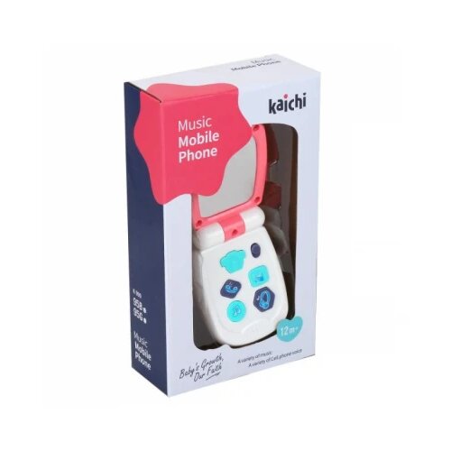 Hk Mini igračka muzički mobilni telefon roze Cene