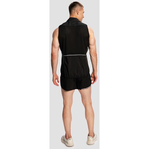 GymBeam mu&amp;scaron;ki prsluk za trčanje pulse x black Slike