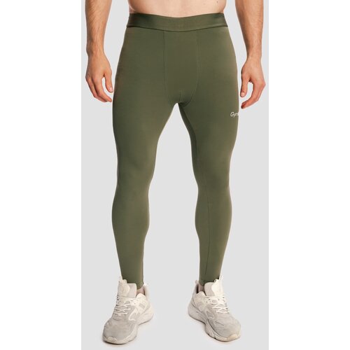 GymBeam Muške helanke Combat Olive Grey Cene