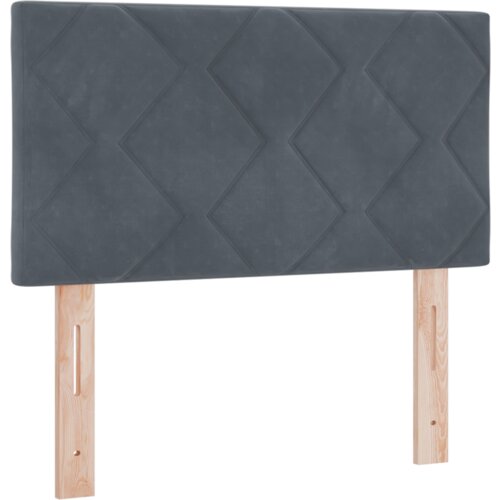 Box Spring krevet s madracem tamnosive boje 80x200 cm od bar&amp;scaron;una Slike