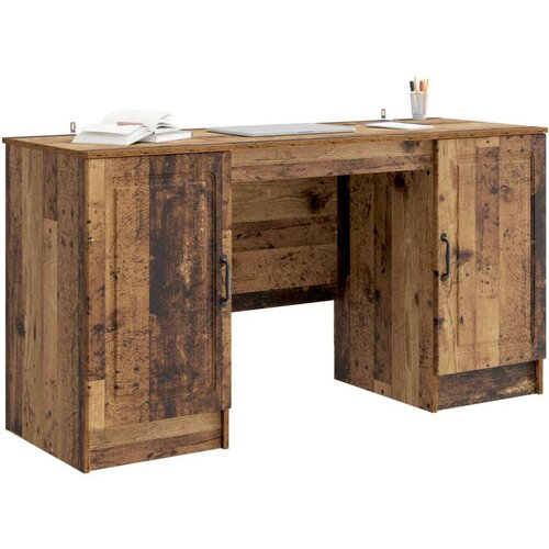  Stol s policom Staro drvo 142 5 x 50 x 75 cm Konstruirano drvo - Staro drvo Cijene