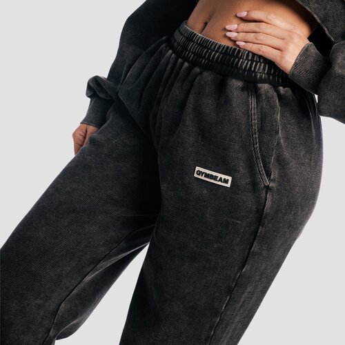 GymBeam Ženska trenerka Aura Washed Black Slike