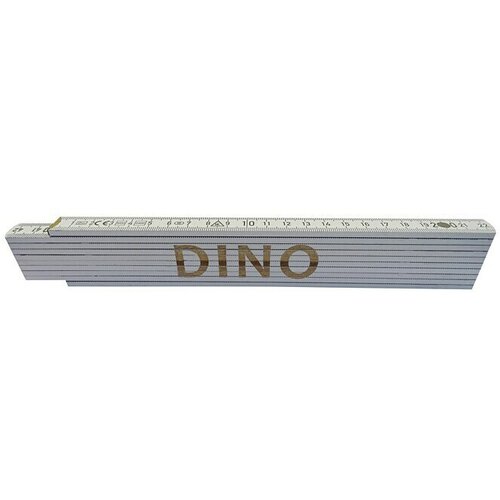  Zidarski metar (Duljina: 2 m, Natpis: Dino, Boja: Bijele boje) Slike