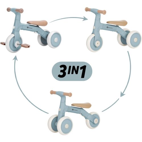 Petite&Mars Balans bicikl Bingo 3 u 1, Sterling Blue Cijene