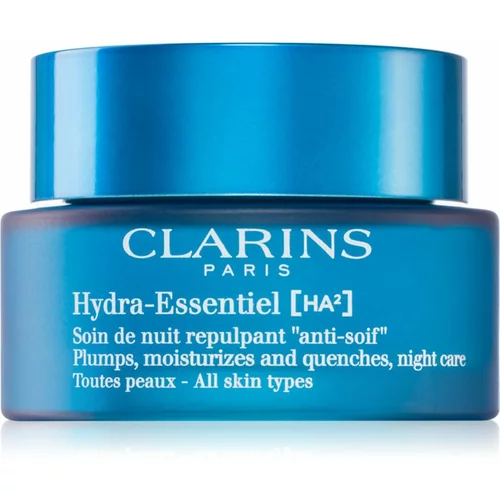 Clarins Hydra-Essentiel [HA²] Night Cream noćna hidratantna krema s hijaluronskom kiselinom 50 ml