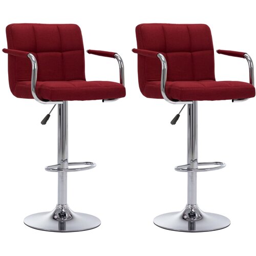 VidaXL Barski stoli 2 kosa vinsko blago Slike