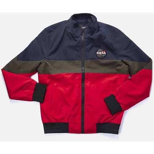 Gemre Navy men's jacket with stand-up collar Marmion Cene