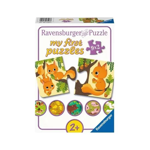 Ravensburger Puzzle -​ Moja prva sestavljanka -​ 9 x 2 kosa