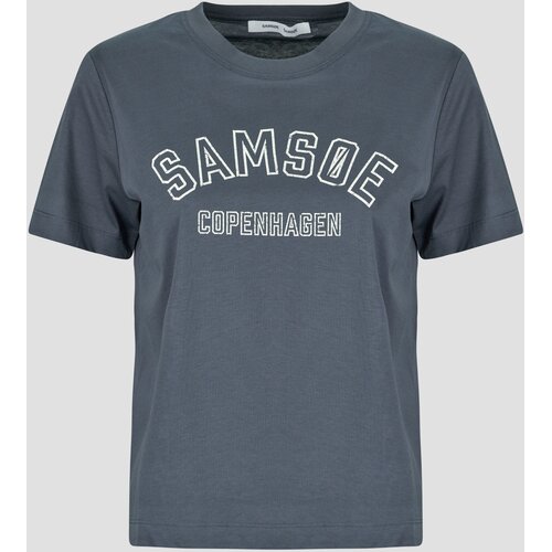 Samsøe Samsøe SACAMINO SS T-SHIRT Plava Cijene