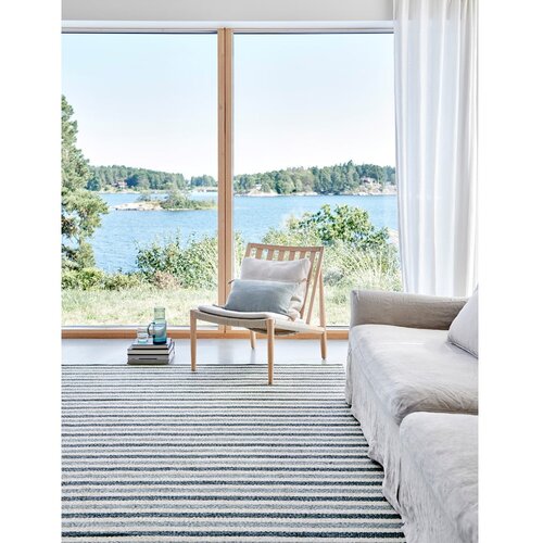 Pappelina zelen/kremno bel zunanji in notranji tekač 70x240 cm teo sage &amp;ndash; Slike