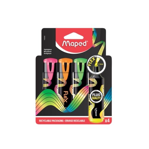Maped tekst marker fluo`peps flex blister ( M740300 ) Slike