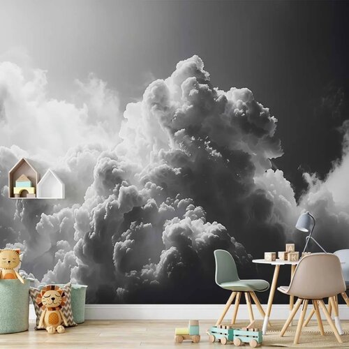  Foto tapeta - Extraordinary Phenomenon: The Sun Illuminating Dark Clouds 250x175 Cijene
