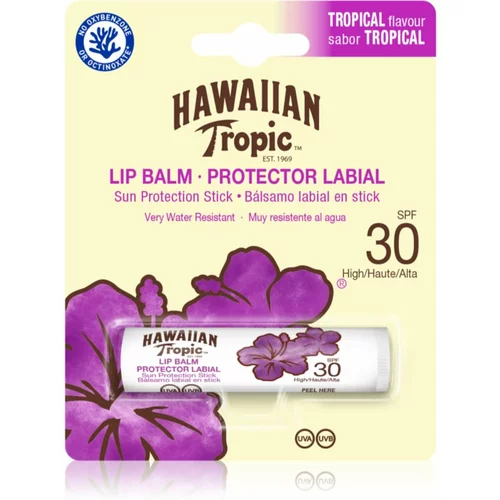 Hawaiian Tropic Lip Balm Protector Labial balzam za usne SPF 30 4 ml