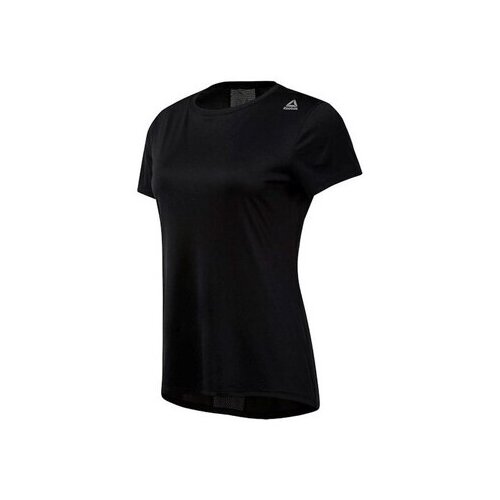 Reebok Majice s kratkimi rokavi Running Črna Cene