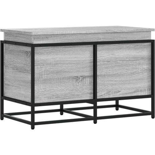 vidaXL Kutija za pohranu boja hrasta 80x40x51,5 cm konstruirano drvo Cijene