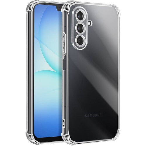 AVIZAR Ohi&scaron;je za Galaxy A17 iz mehkega silikona z ojačanimi vogali, Prozorno, (5000189663) Cene