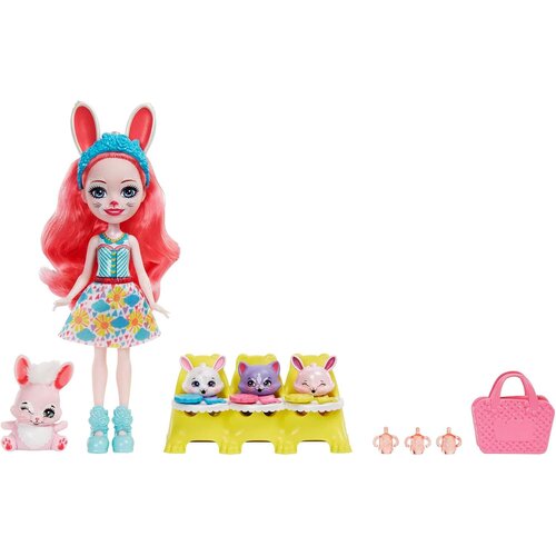 Enchantimals Mattel : Baby Best Friends - Bree Bunny & Twist (HLK85), (21382331) Cene