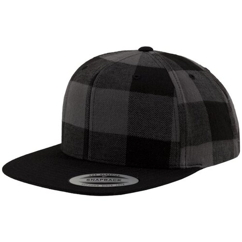 Flexfit Checked Flanll Snapback blk/cha Cene